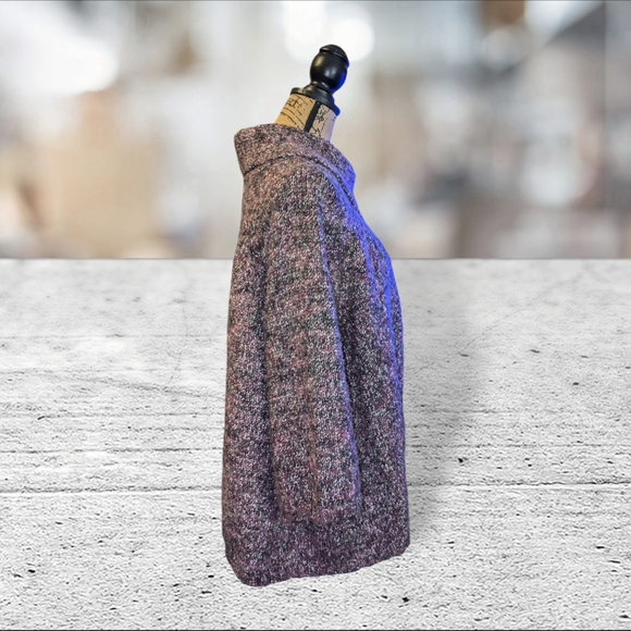 Tweeds purple wool blend cardigan/sweater/jacket size 2X - Picture 3 of 14